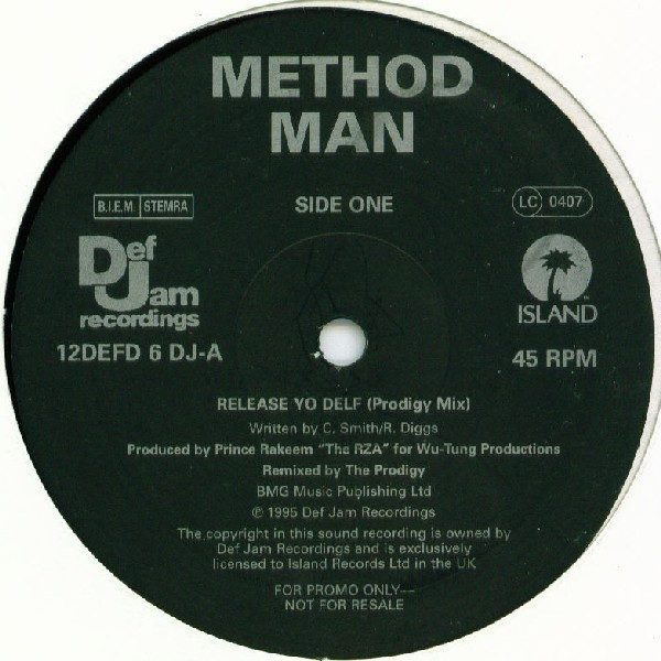 Method Man - Release Yo' Delf (Exclusive U.K. Mixes) | Island Records (12 DEFD 6 DJ) - 2
