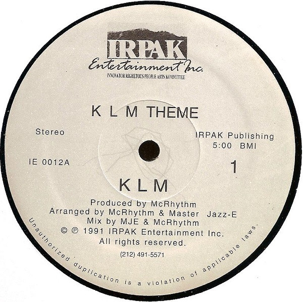 KLM - KLM Theme | Irpak Entertainment (IE 0012)