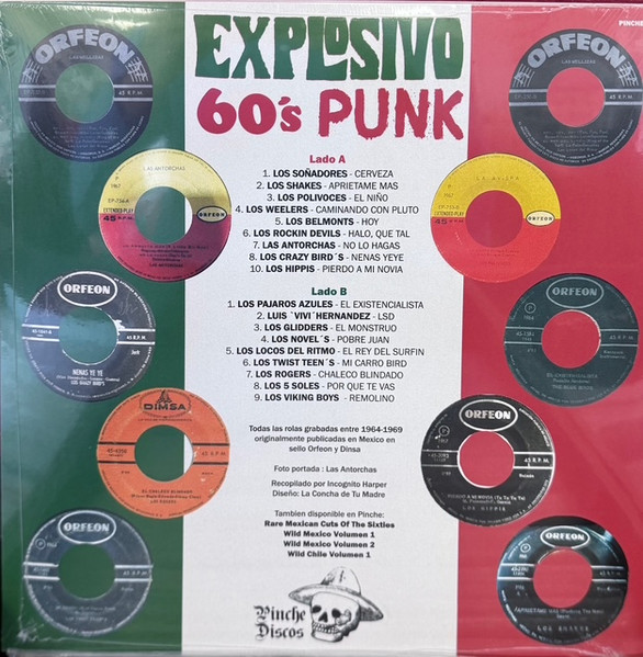 Various - Explosivo 60's Punk | Pinche Discos (PINCHE 06) - 2