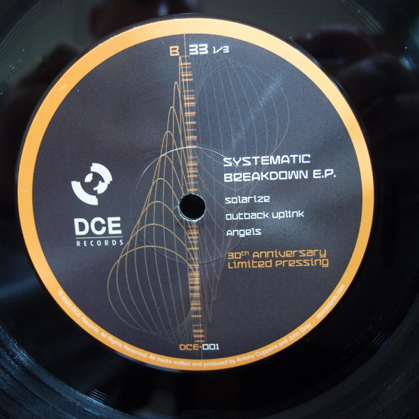 DCE - Systematic Breakdown | DCE Records (DCE 01)