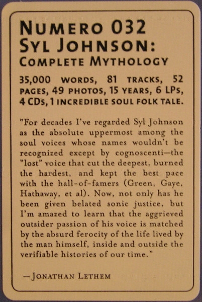 Syl Johnson - Complete Mythology | Numero Group (NUM032) - 3