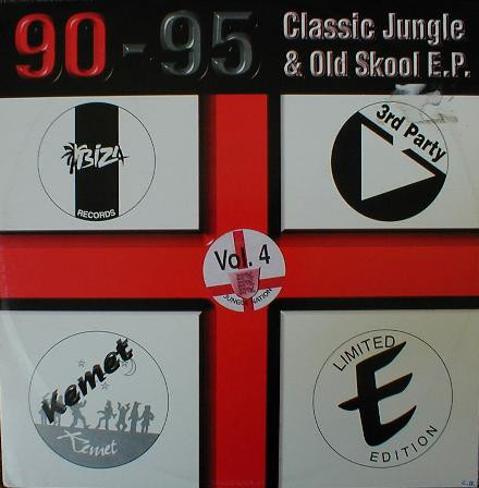 Various - 90-95 Classic Jungle & Old Skool E.P. Vol. 4 | Jungle Nation (90-95 CJ4) - main