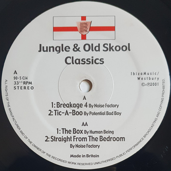 Various - 90-95 Classic Jungle & Old Skool E.P. Vol. 4 | Jungle Nation (90-95 CJ4) - 2