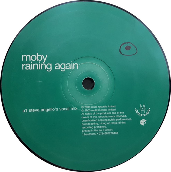 Moby - Raining Again | Mute (12 MUTE 345) - 3