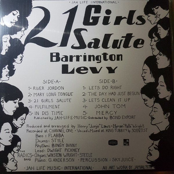 Barrington Levy - 21 Girls Salute | Jah Life (JL LP 019) - 2