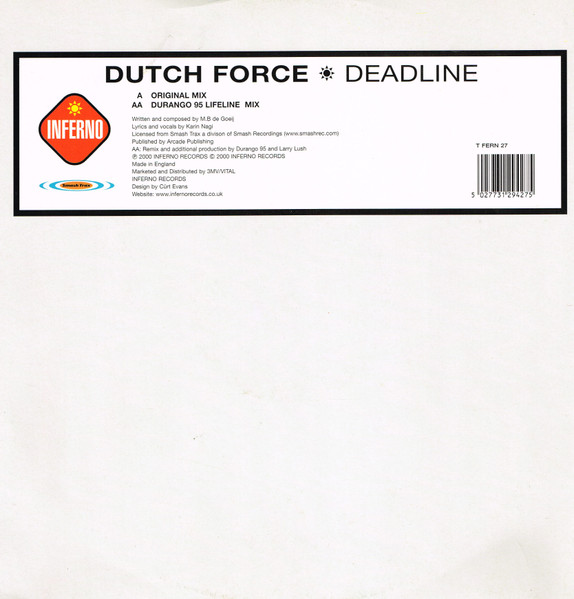 Dutch Force - Deadline | Inferno (T FERN 27) - 2