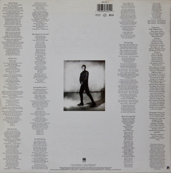 Sting - The Soul Cages | A&M Records (396 405-1) - 2