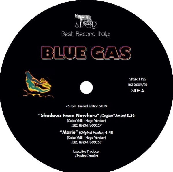 Blue Gas - Shadows From Nowhere | S.P.Q.R. (SPQR 1135)