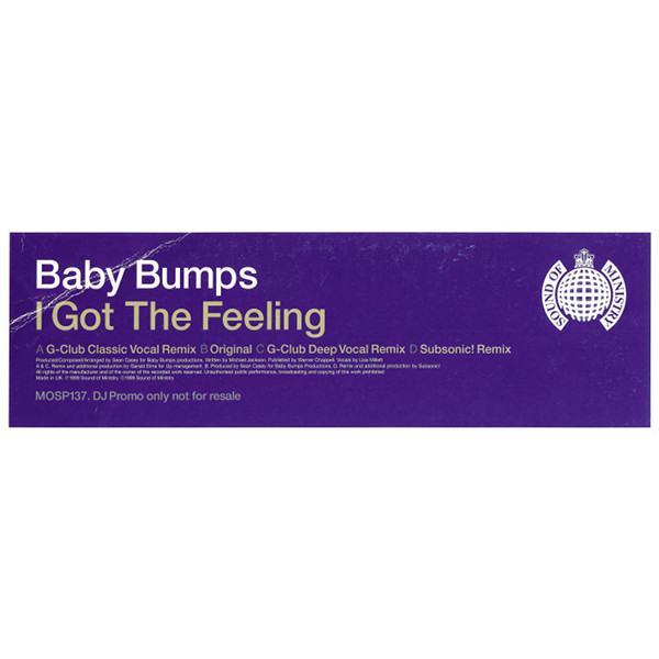 Baby Bumps - I Got This Feeling | Ministry Of Sound (MOSP137) - main