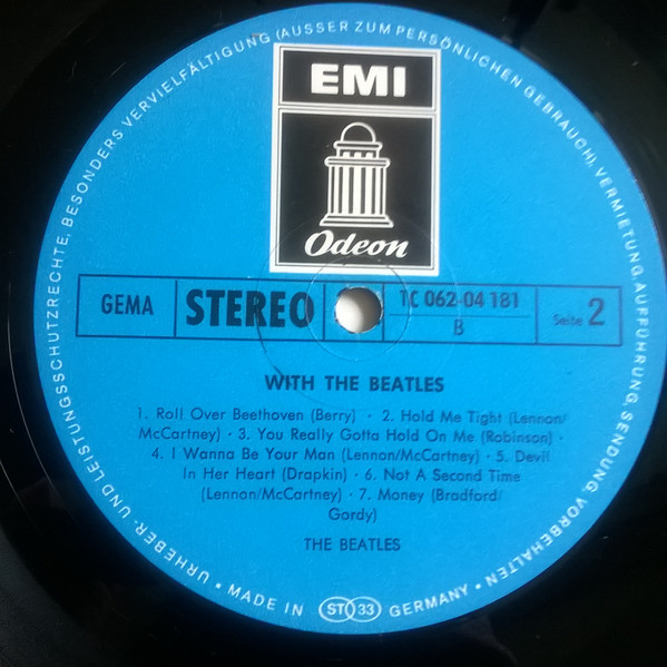 The Beatles - With The Beatles | Odeon (1C 062-04 181) - 4 The Beatles - With The Beatles | Odeon (1C 062-04 181) - 4