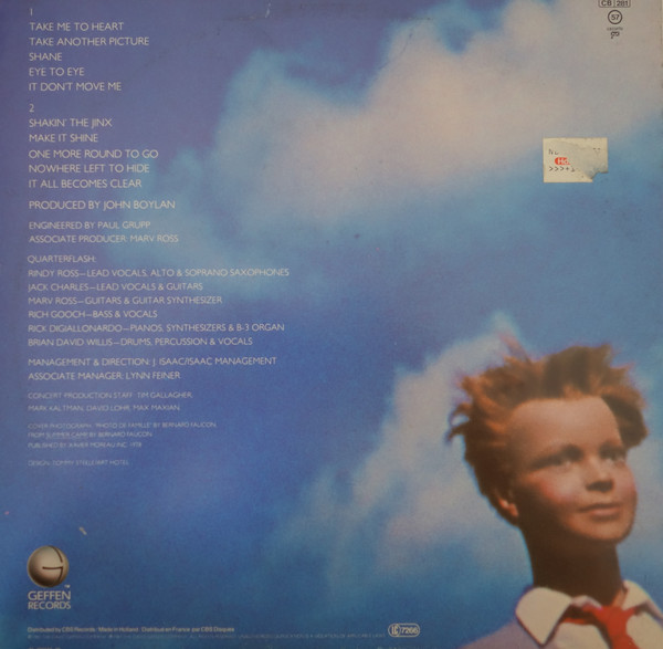 Quarterflash - Take Another Picture | Geffen Records (GEF 25507) - main