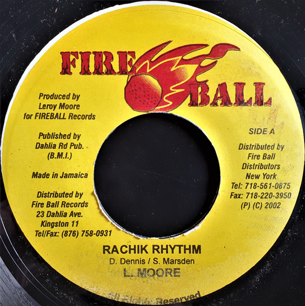 LeRoy "Sugar Roy" Moore / Mr. Lexx - Rachik Rhythm / Grades | Fire Ball Records (3562)