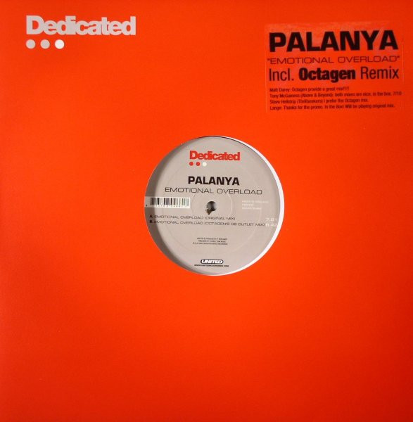 Palanya - Emotional Overload | Dedicated (DED006)
