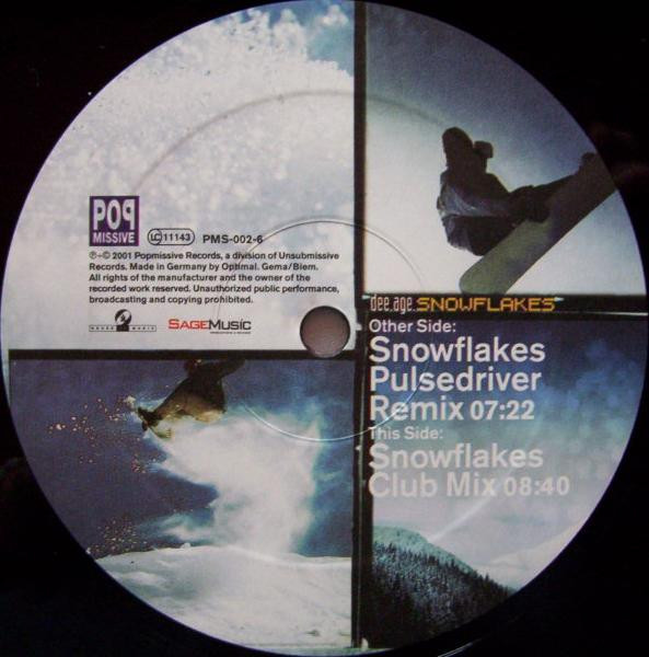 Dee Age - Snowflakes | Popmissive Records (PMS-002-6) - 4 Dee Age - Snowflakes | Popmissive Records (PMS-002-6) - 4