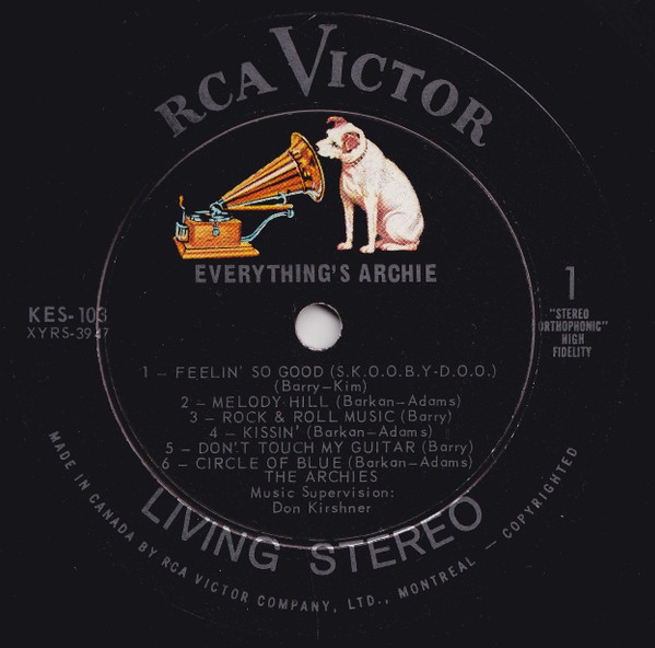 The Archies - Everything's Archie | RCA Victor (KES-103) - 3