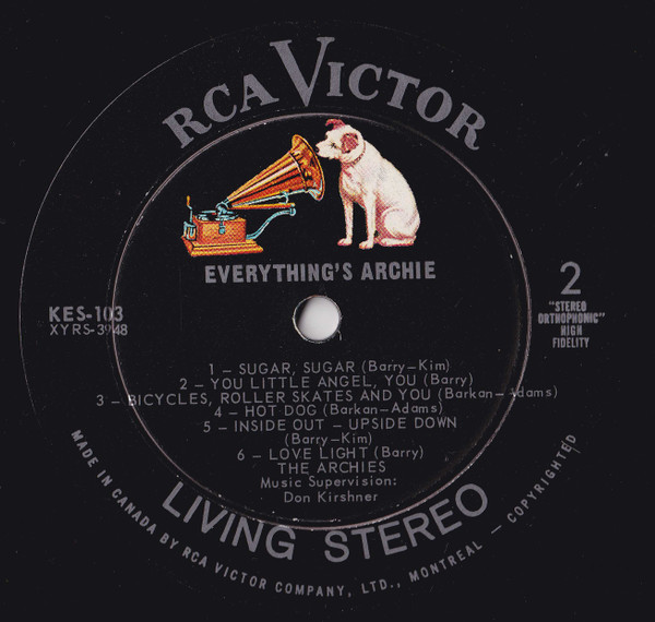 The Archies - Everything's Archie | RCA Victor (KES-103) - 4