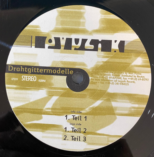 Marc Puchta - Drahtgittermodelle | Leypzik Records (LPZ09)