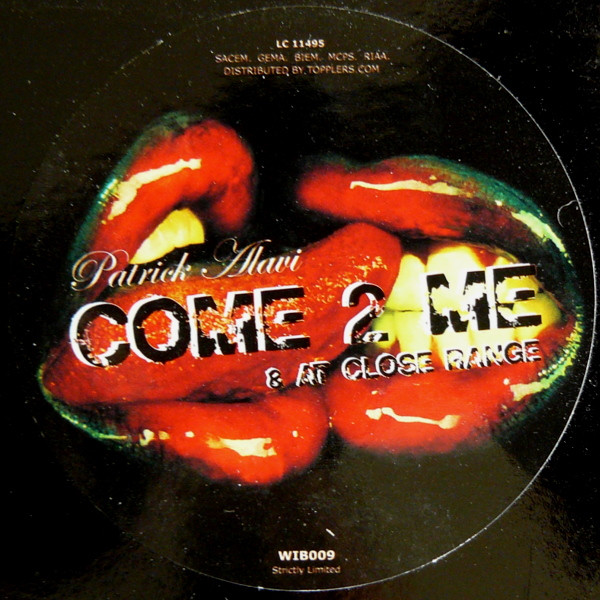 Patrick Alavi - Come 2 Me | Work It Baby (WIB009) - 2