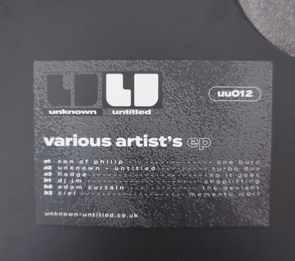 Various - UU012 | Unknown-Untitled (uu012) - 3
