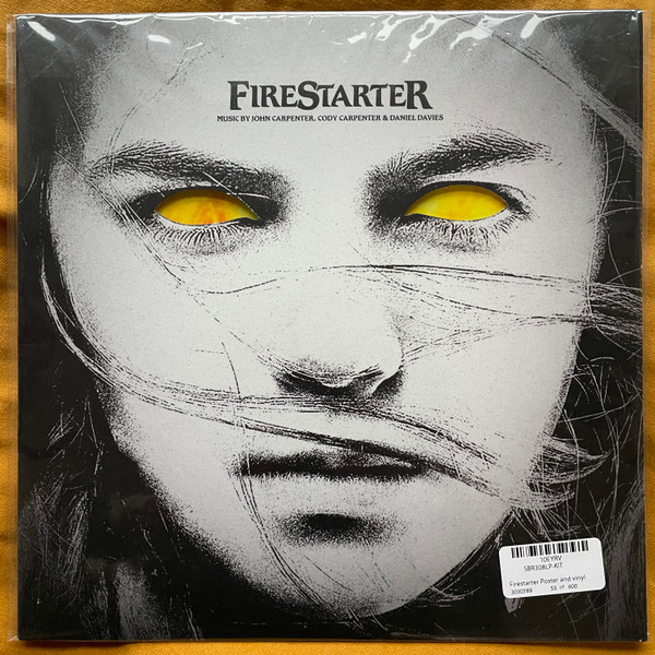 John Carpenter , Cody Carpenter & Daniel Davies - Firestarter (Original Motion Picture Soundtrack) | Sacred Bones Records (SBR-308) John Carpenter , Cody Carpenter & Daniel Davies - Firestarter (Original Motion Picture Soundtrack) | Sacred Bones Records (SBR-308)