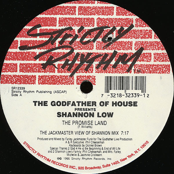 The Godfather Of House  &  Shannon Low - The Promise Land | Strictly Rhythm (SR12339)