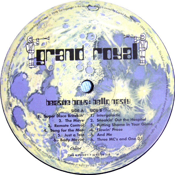 Beastie Boys - Hello Nasty | Capitol Records (7243 4 95723 1 7) - 6