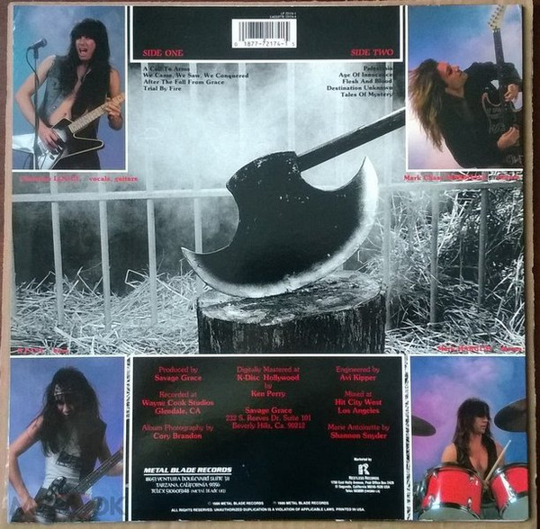 Savage Grace - After The Fall From Grace | Restless Records (72174-1) - 2 Savage Grace - After The Fall From Grace | Restless Records (72174-1) - 2