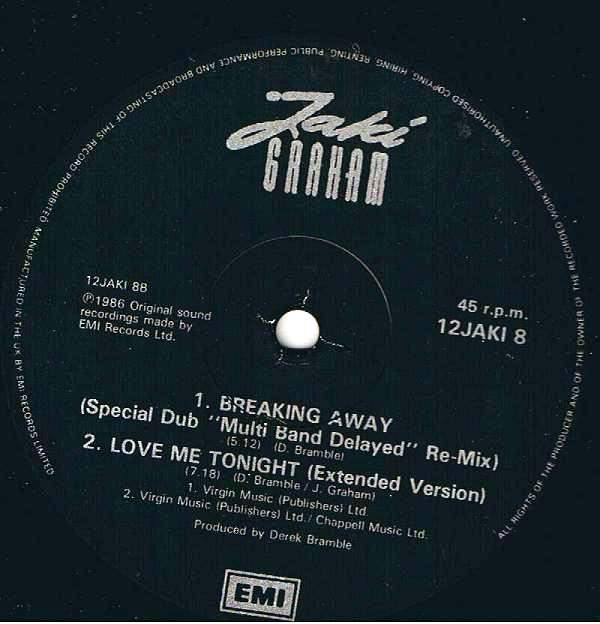 Jaki Graham - Breaking Away | EMI (12JAKI 8) - 5 Jaki Graham - Breaking Away | EMI (12JAKI 8) - 5
