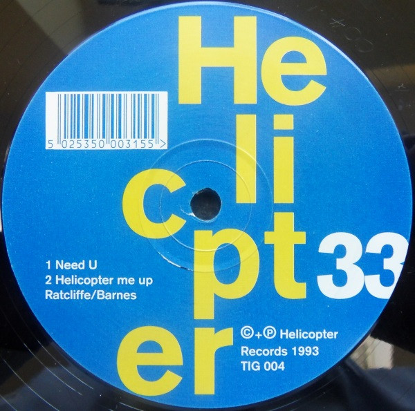 Helicopter - Space Cop | Helicopter Records (TIG 003) - main