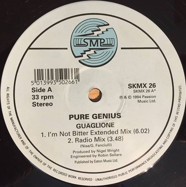 Pure Genius / Mad Jocks - Guaglione / Zorba's Dance | SMP (SKMX 26) - main Pure Genius / Mad Jocks - Guaglione / Zorba's Dance | SMP (SKMX 26) - main