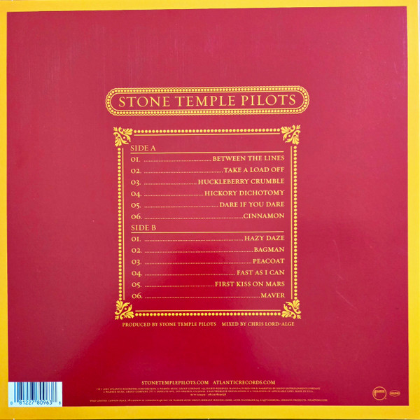 Stone Temple Pilots - Stone Temple Pilots | Atlantic (RCV1 519419) - 2 Stone Temple Pilots - Stone Temple Pilots | Atlantic (RCV1 519419) - 2