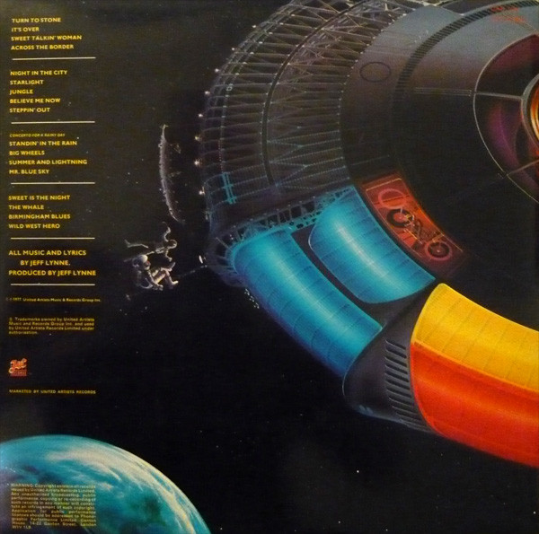 Electric Light Orchestra - Out Of The Blue | Jet Records (UAR 100) - 3