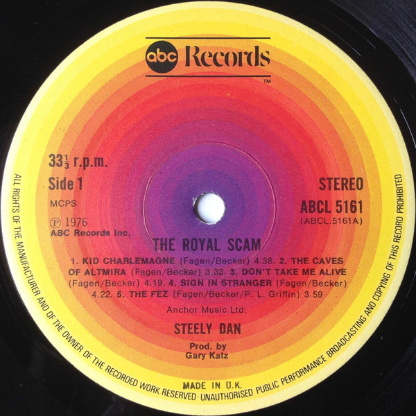 Steely Dan - The Royal Scam | ABC Records (ABCL 5161) - 3 Steely Dan - The Royal Scam | ABC Records (ABCL 5161) - 3