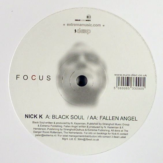 Nick K - Black Soul / Fallen Angel | Deep Focus (DFC002)