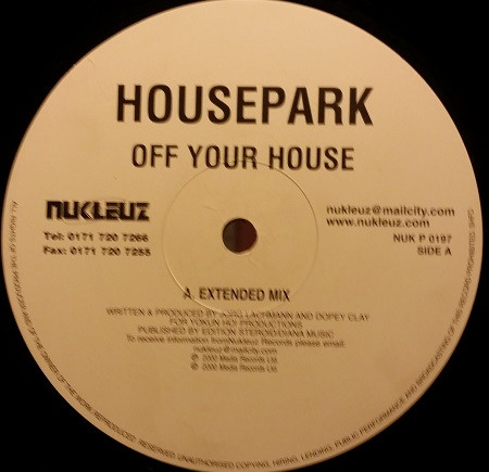 Housepark - Off Your House | Nukleuz (NUK P 0197) - 2