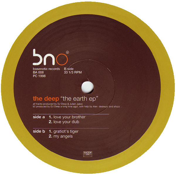 The Deep - The Earth EP | Basenotic Records (BA 008) - main