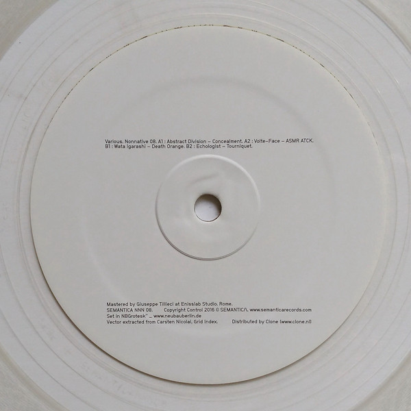 Various - Nonnative 08 | Semantica Records (SEMANTICA NNN 08) - 2