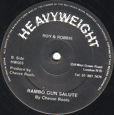Ackie / Chesse Roots - Call Me Rambo | Heavyweight (HW003) - 2