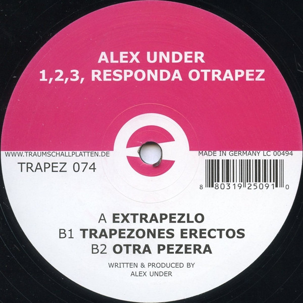 Alex Under - 1,2,3 Responda Otrapez | Trapez (TRAPEZ 074)