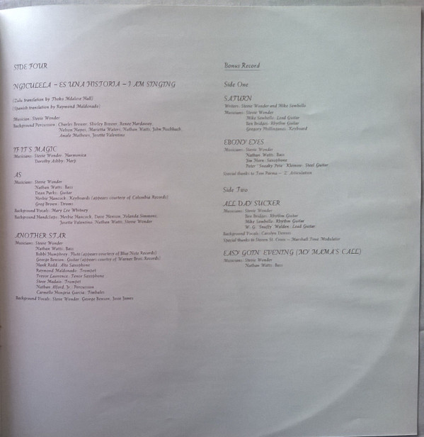 Stevie Wonder - Songs In The Key Of Life | Motown (TMSP 6002) - 28 Stevie Wonder - Songs In The Key Of Life | Motown (TMSP 6002) - 28