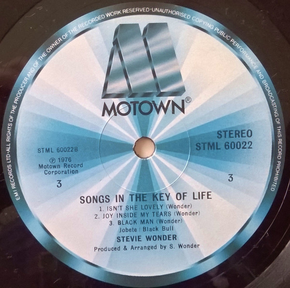 Stevie Wonder - Songs In The Key Of Life | Motown (TMSP 6002) - 9 Stevie Wonder - Songs In The Key Of Life | Motown (TMSP 6002) - 9