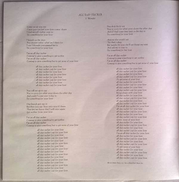 Stevie Wonder - Songs In The Key Of Life | Motown (TMSP 6002) - 26 Stevie Wonder - Songs In The Key Of Life | Motown (TMSP 6002) - 26