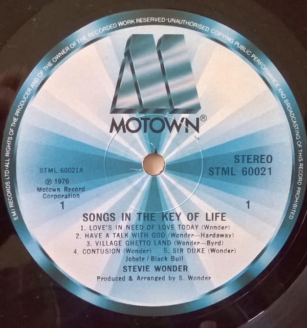 Stevie Wonder - Songs In The Key Of Life | Motown (TMSP 6002) - 7 Stevie Wonder - Songs In The Key Of Life | Motown (TMSP 6002) - 7
