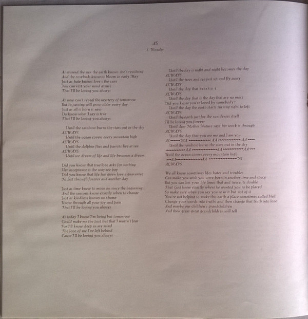 Stevie Wonder - Songs In The Key Of Life | Motown (TMSP 6002) - 23 Stevie Wonder - Songs In The Key Of Life | Motown (TMSP 6002) - 23
