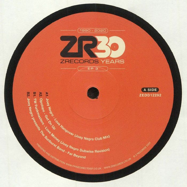Various - 30 Years Of Z Records EP 3 | Z Records (ZEDD12292)