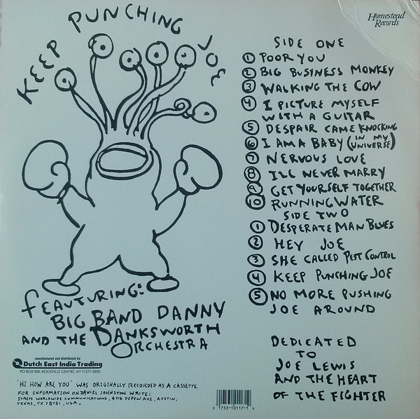 Daniel Johnston - Hi, How Are You: The Unfinished Album | Homestead Records (HMS117-1) - 2 Daniel Johnston - Hi, How Are You: The Unfinished Album | Homestead Records (HMS117-1) - 2