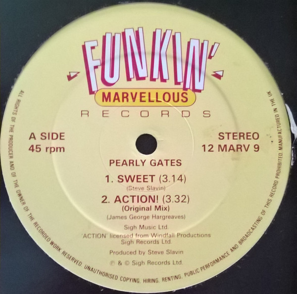 Pearly Gates - Sweet | Funkin' Marvellous Records (12 MARV 9)