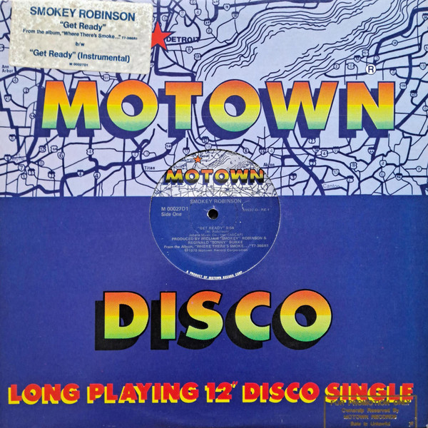 Smokey Robinson - Get Ready | Motown (M 00027D1)