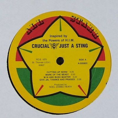 Crucial Bankie - Just A Sting | All Star Productions (POB 1075) - 2 Crucial Bankie - Just A Sting | All Star Productions (POB 1075) - 2