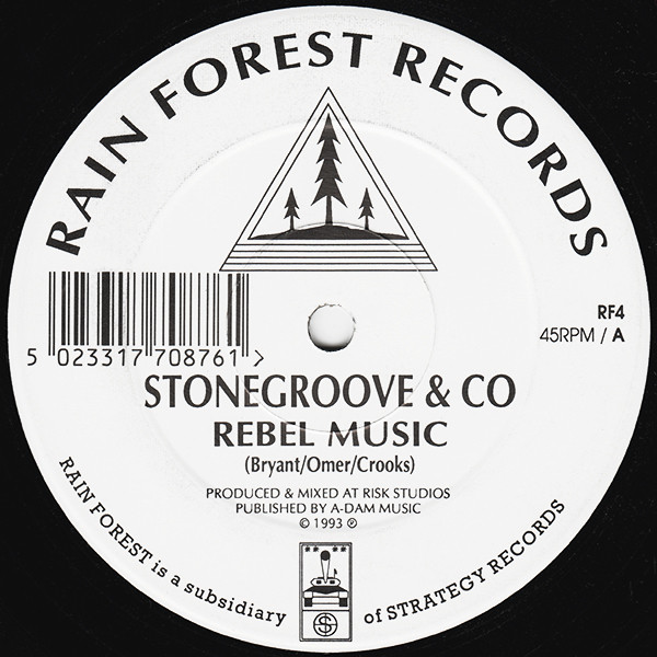 Stonegroove & Co - Rebel Music / Falling | Rain Forest Records (RF 4) - main